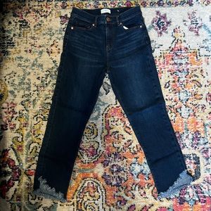 Loft High Rise Straight Jeans